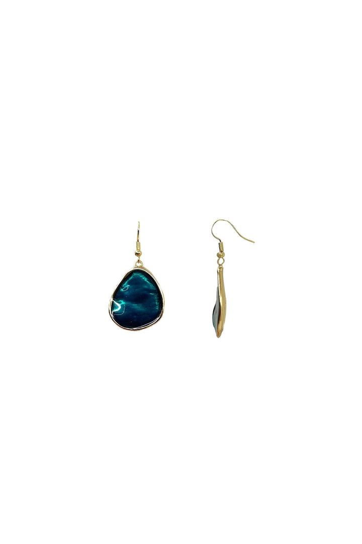 Kamryn Earrings Teal Earrings