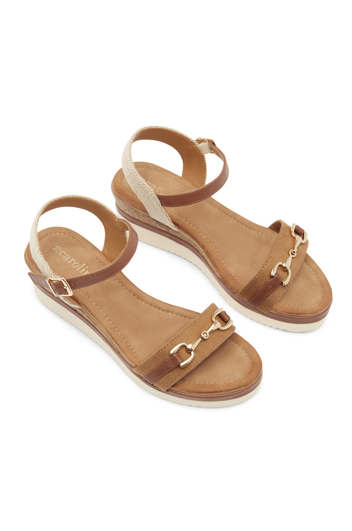 Kassandra Wedges Tan- Pre Order Shoes