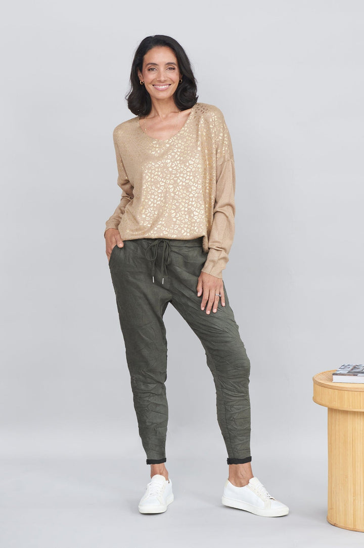 Lakelyn Jogger Olive Pants