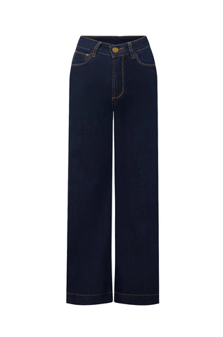 Lucy Straight Leg Dark Denim Jeans- Pre Order Denim Pants