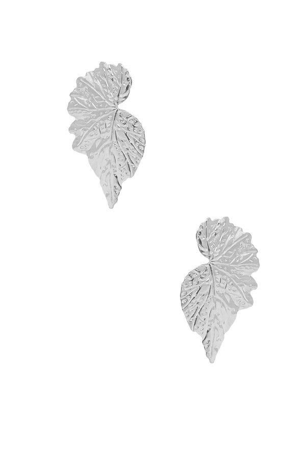 Lylah Leaf Earrings Silver Earrings