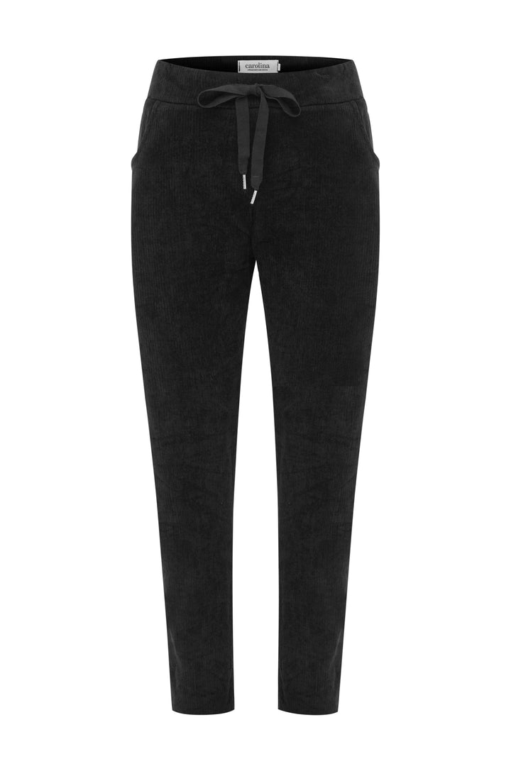 Maricela Corduroy Pants Black Pants