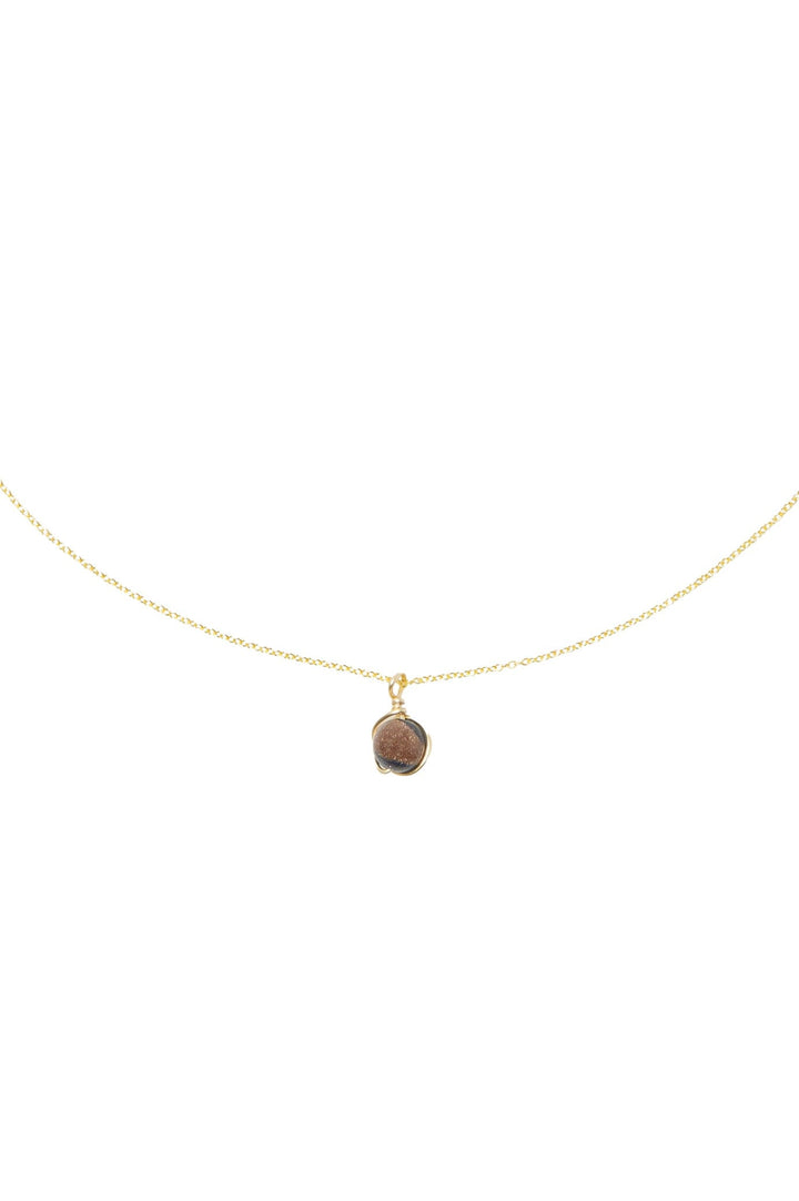 Miriam Necklace Tortoise Gloss Necklace