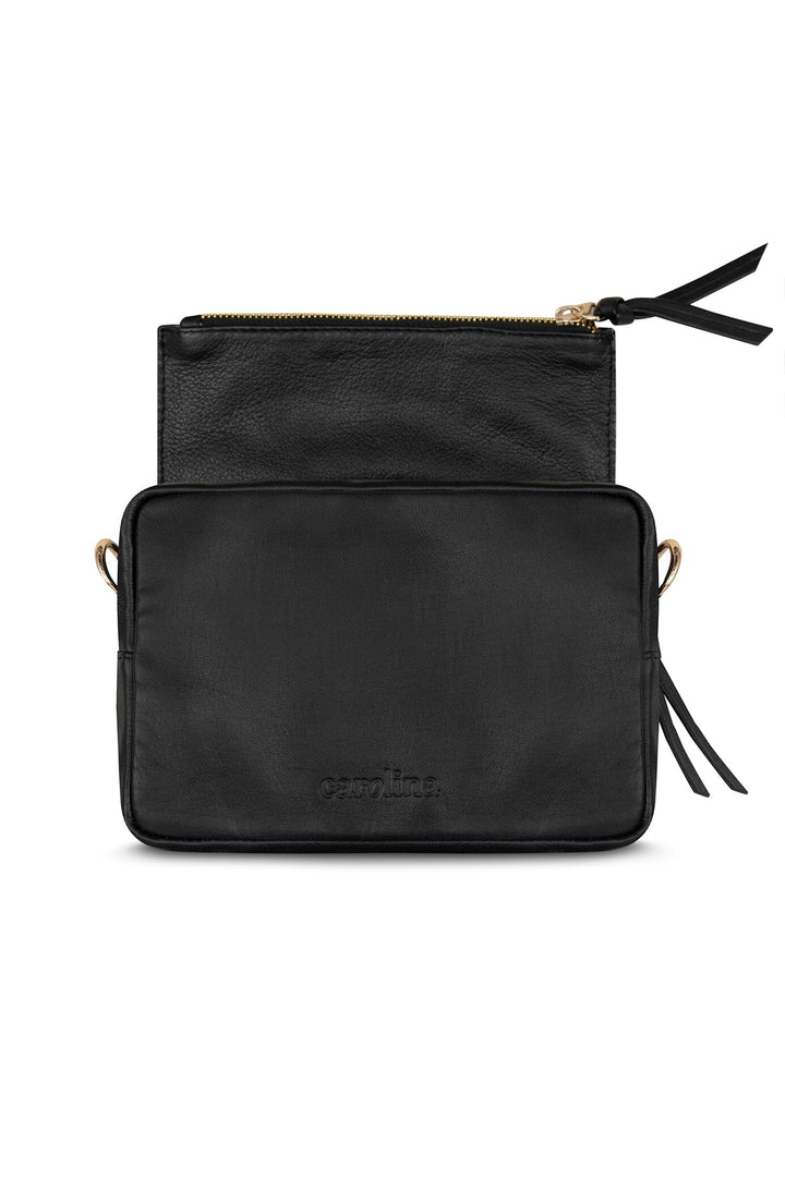 Philippa Leather Bag Black-Pre Order Leather