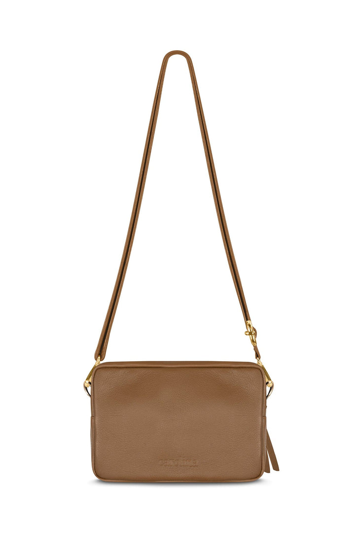 Philippa Leather Bag Tan-Pre Order Leather