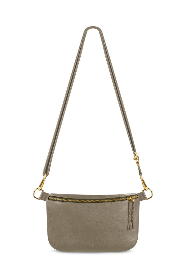 Ramona Leather Handbag Khaki Crossbody Bag