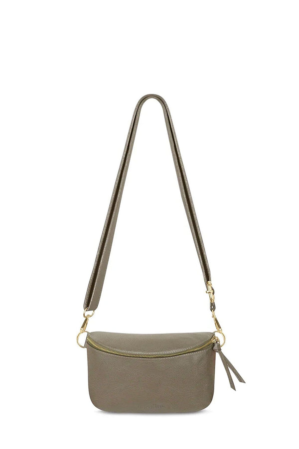 Ramona Small Leather Handbag Khaki Leather