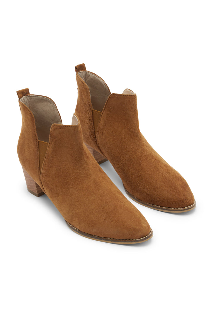 Raven Suede Boots in Tan - Pre Order Shoes