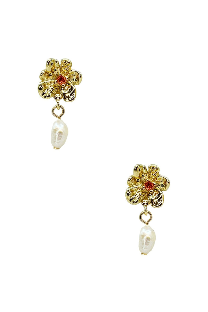 Reya Pearl Earrings Earrings