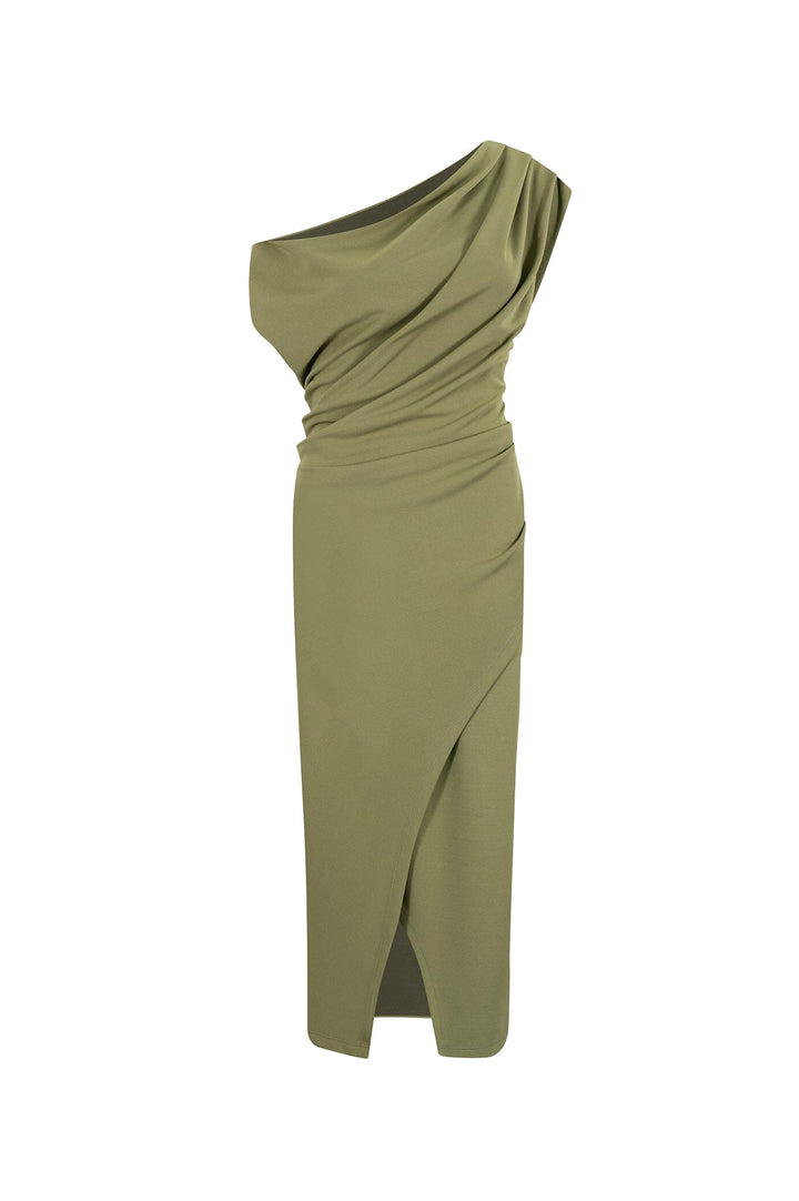 Roslyn Dress Olive Dress