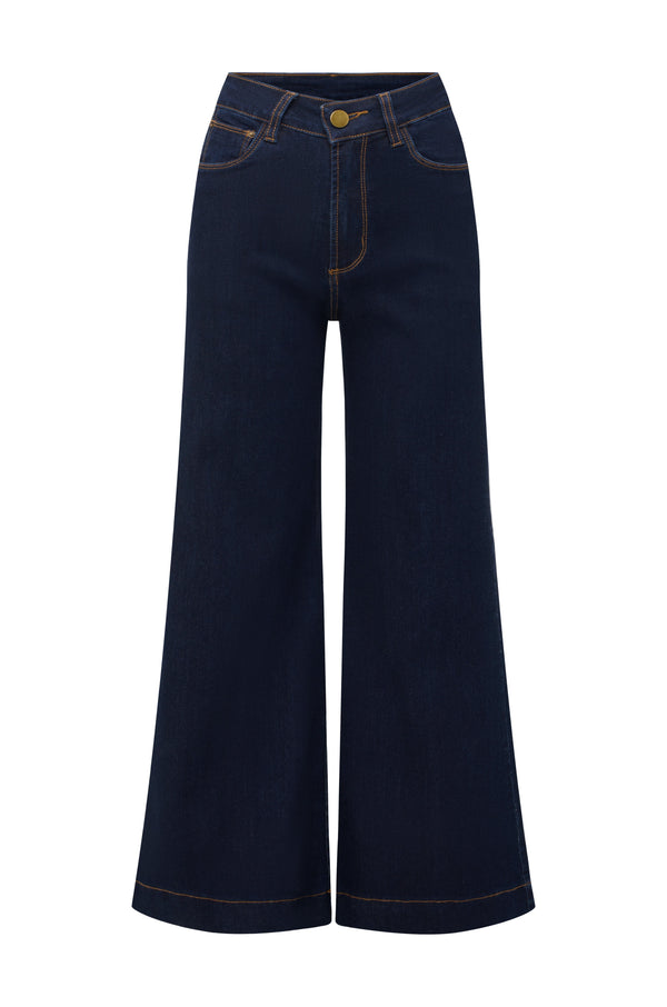 Sam Dark Denim Jeans Denim Pants