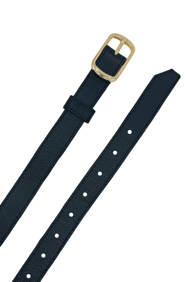 Skinny Jeans Belt Black Belts