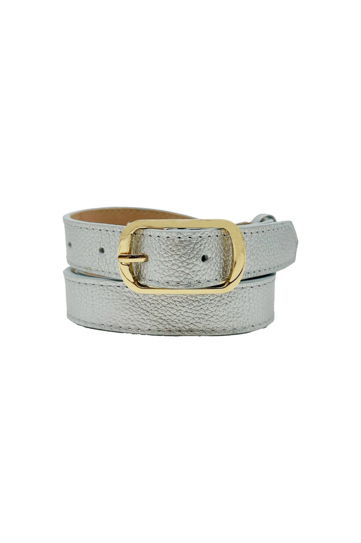 Skinny Belt Silver Belts