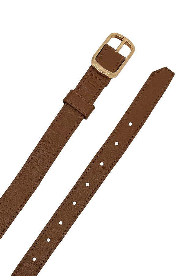 Skinny Jeans Belt Tan Belts