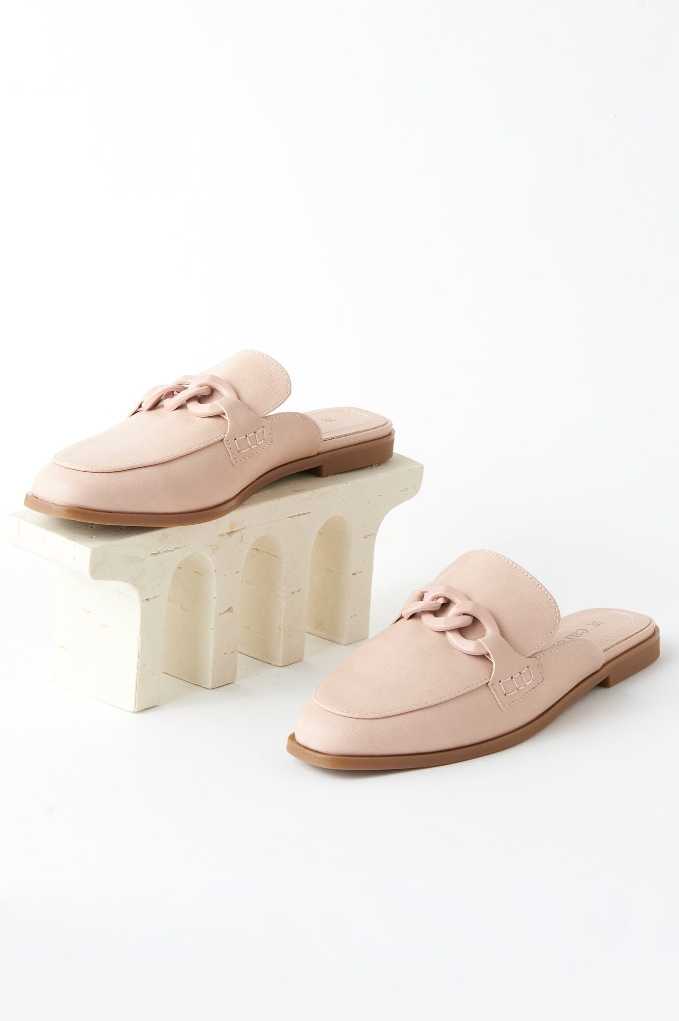 Stephanie Mules Blush