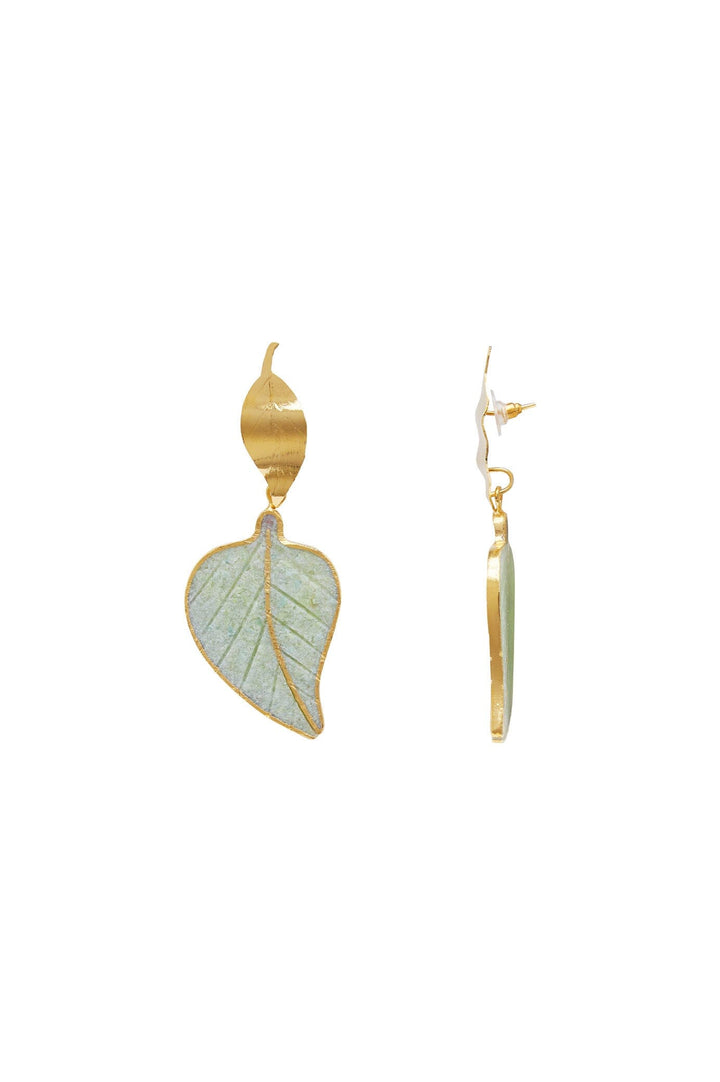 Wisteria Gold Plated Earrings Earrings
