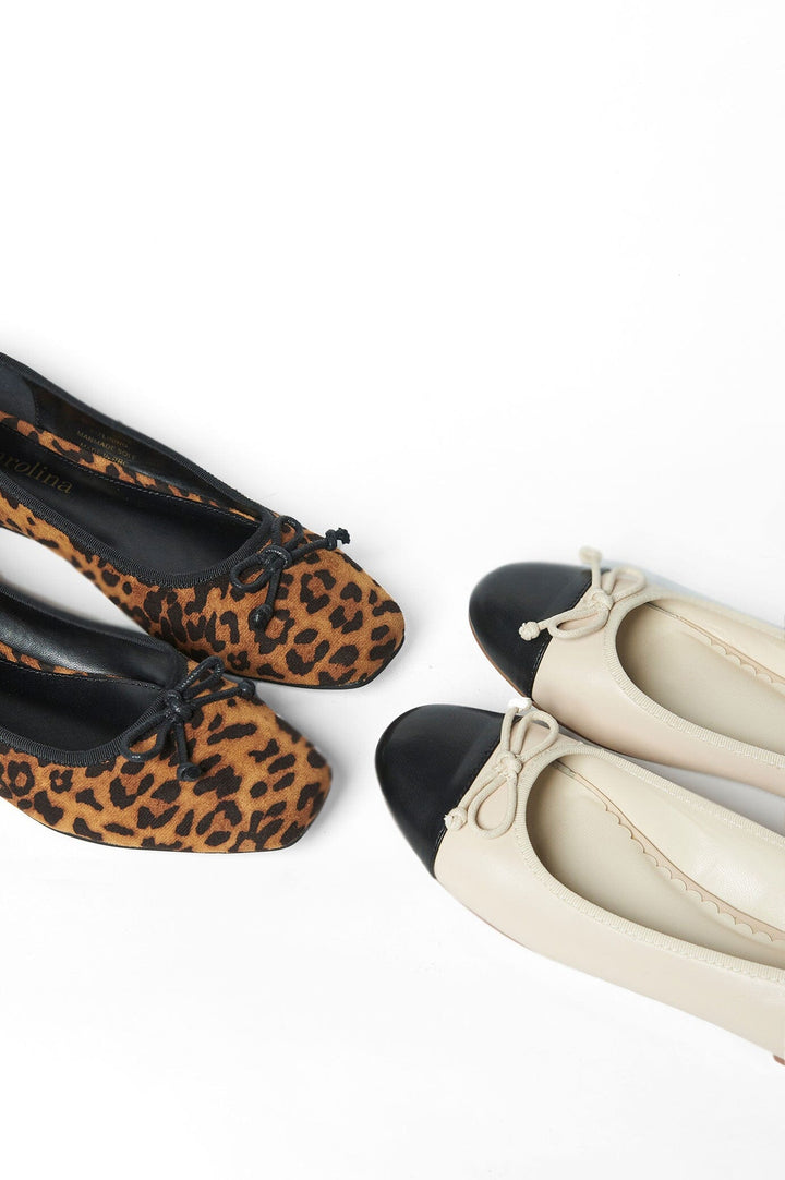 Lenora Ballet Flats Animal Print Shoes