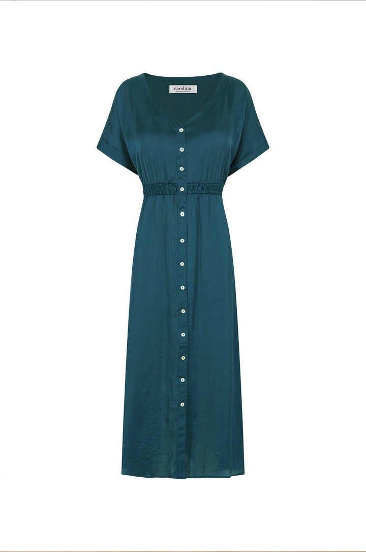 Georgina Dress Forest Green Dress