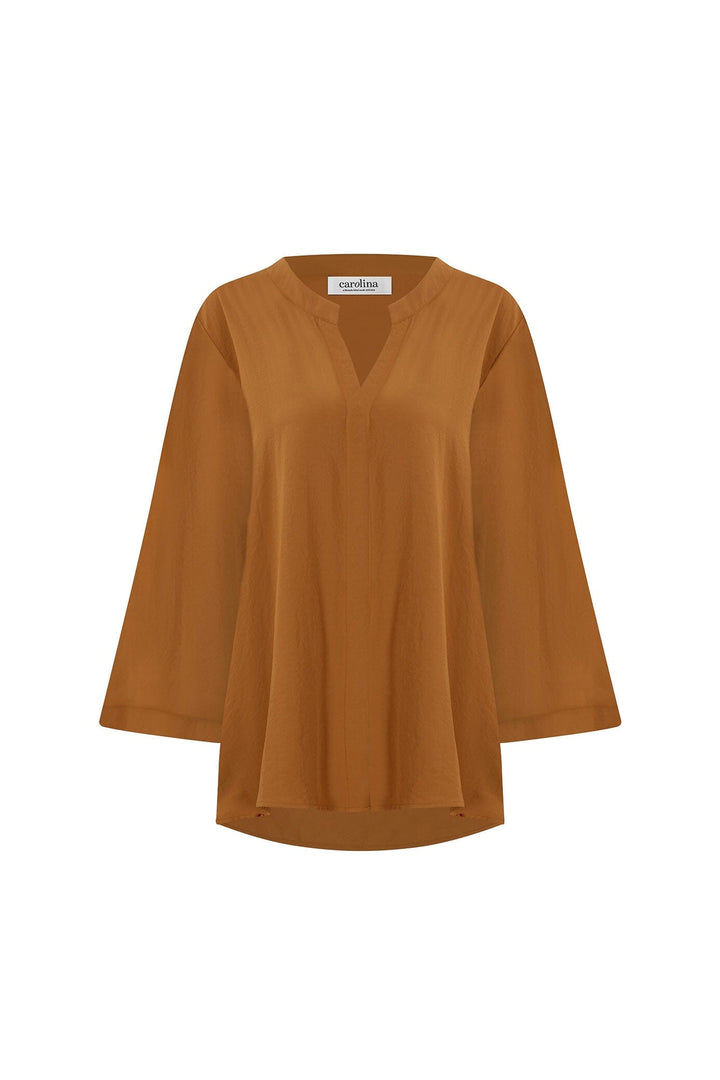 Monique Top Terracotta Tops