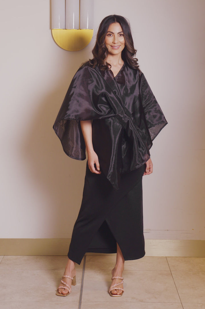 Carissa Cape Black FINAL product video from Carolina