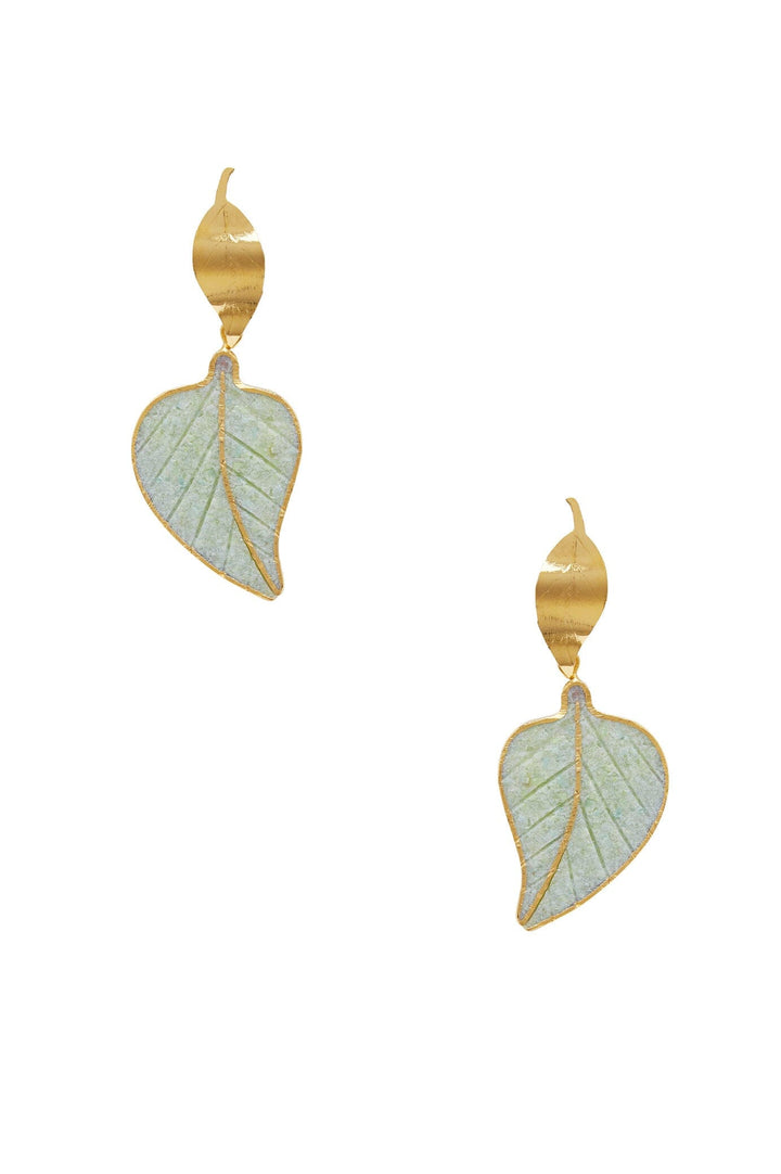 Wisteria Gold Plated Earrings Earrings