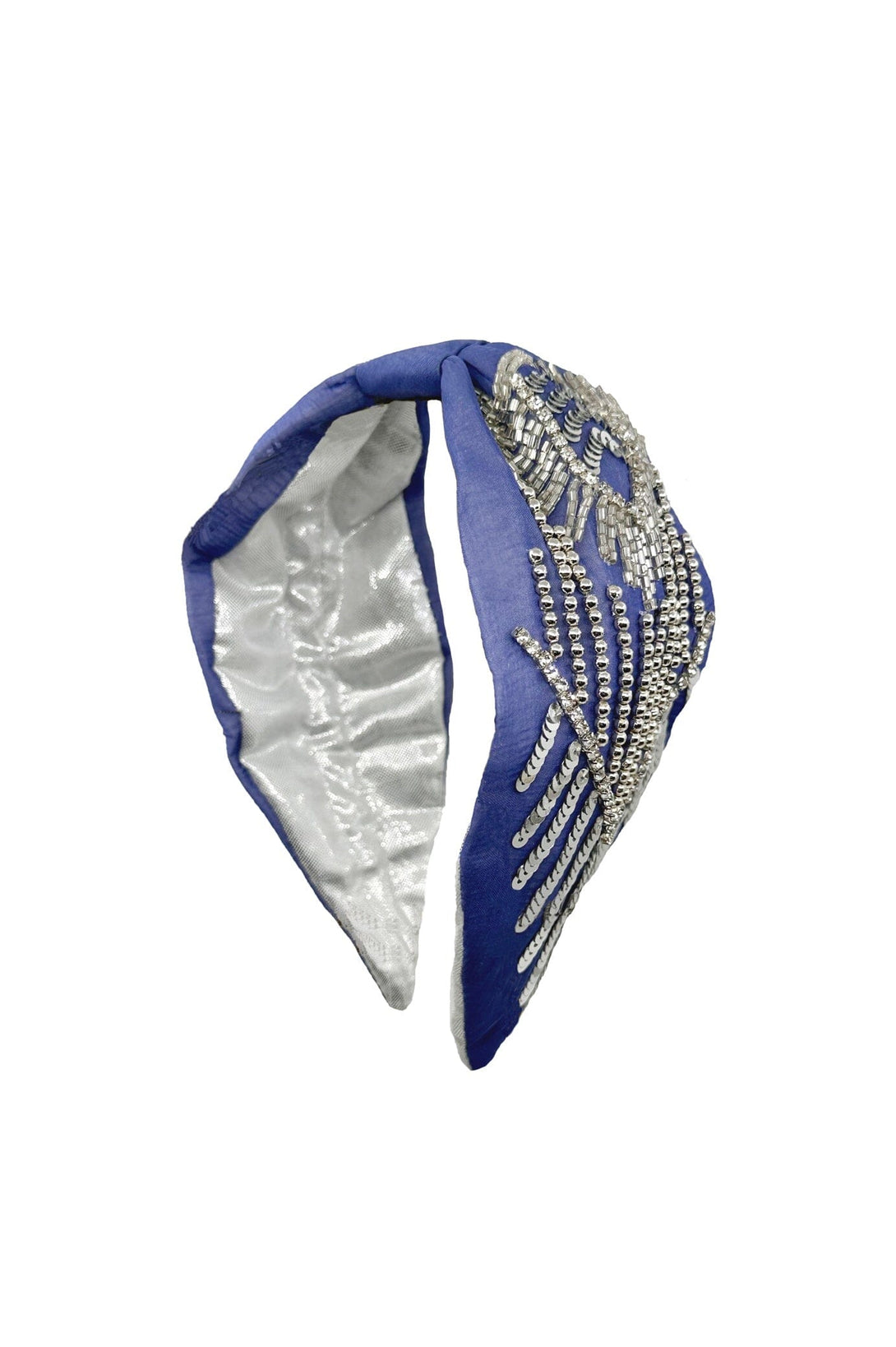 Abella Embellished Headband Cobalt Blue- Pre Order Accessories