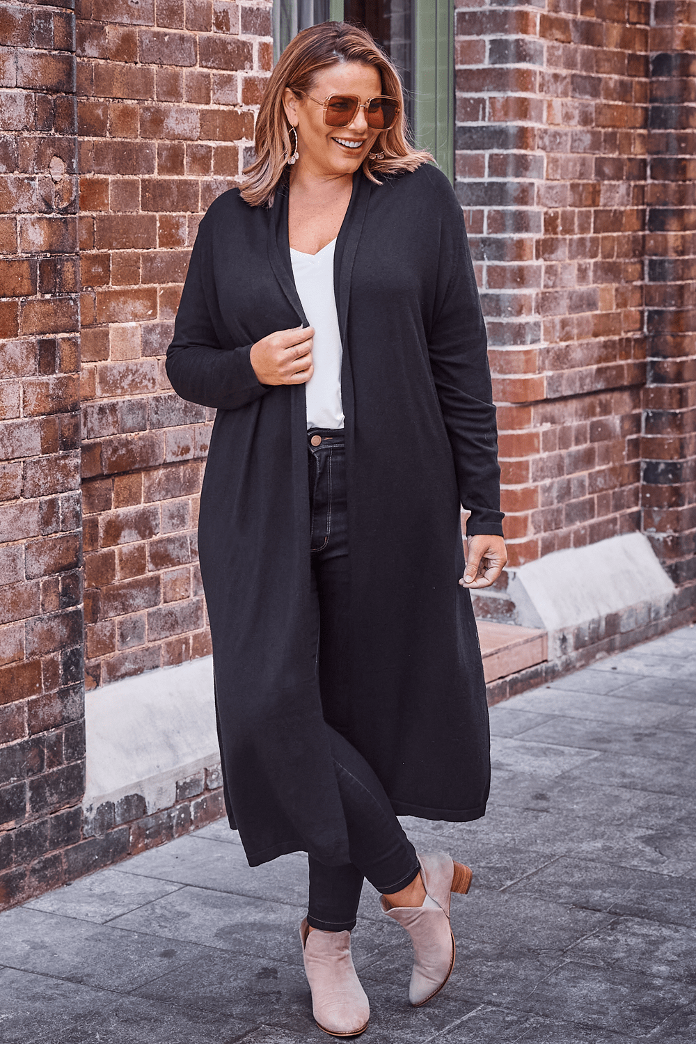 Cardigan online long black