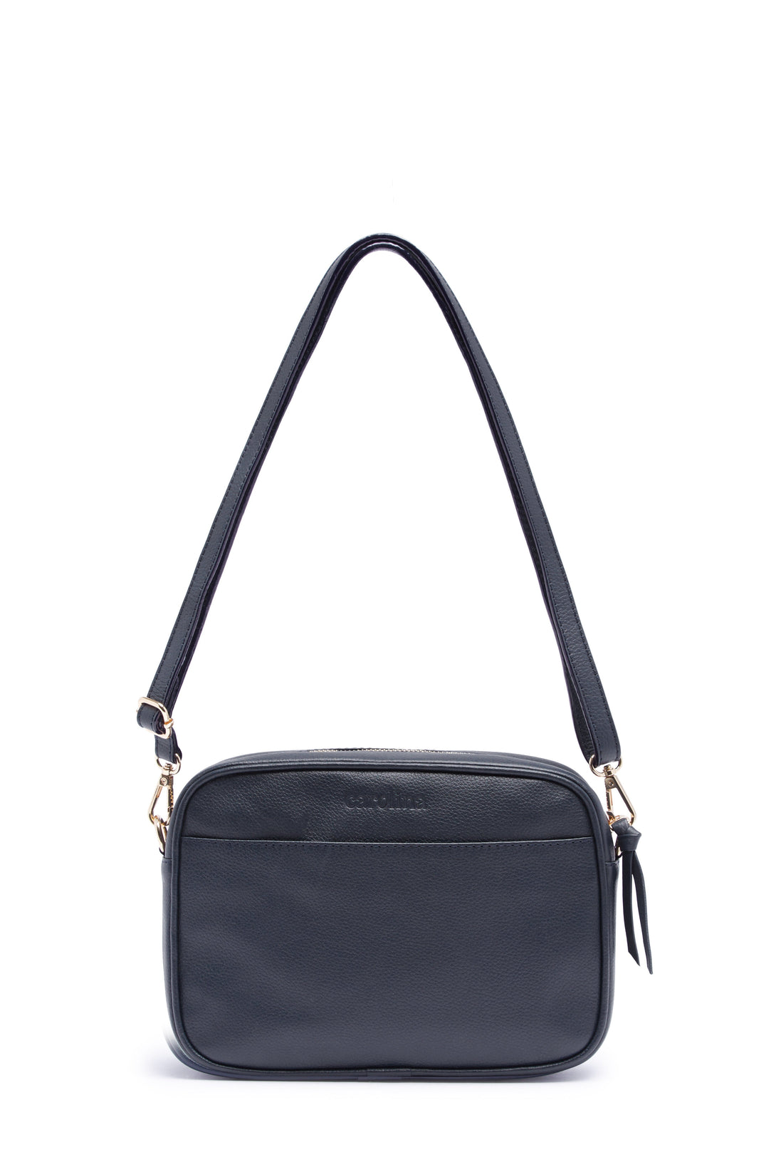 Rachel Leather Bag Navy – Carolina