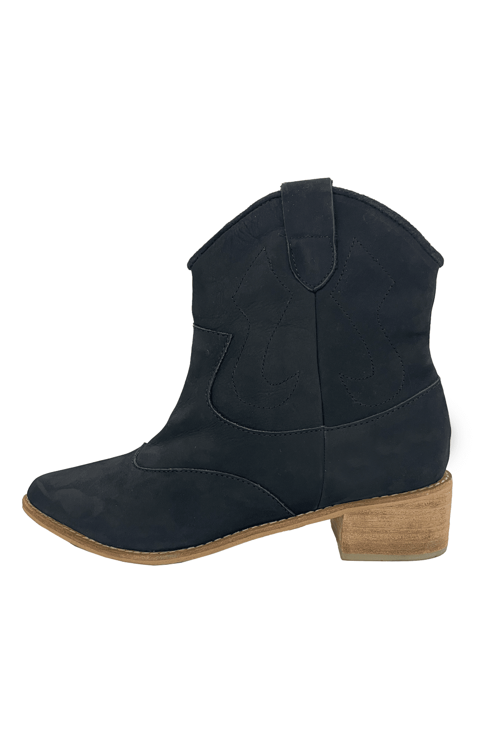 Cassidy Leather Boots Black Shoes
