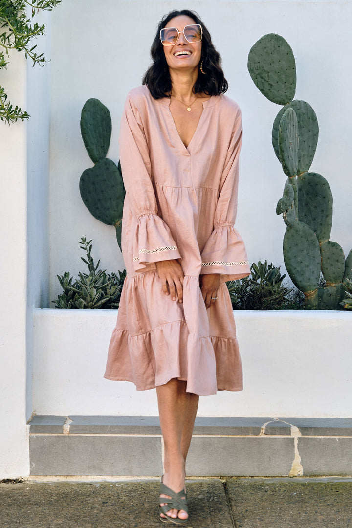 Musk Linen Dress