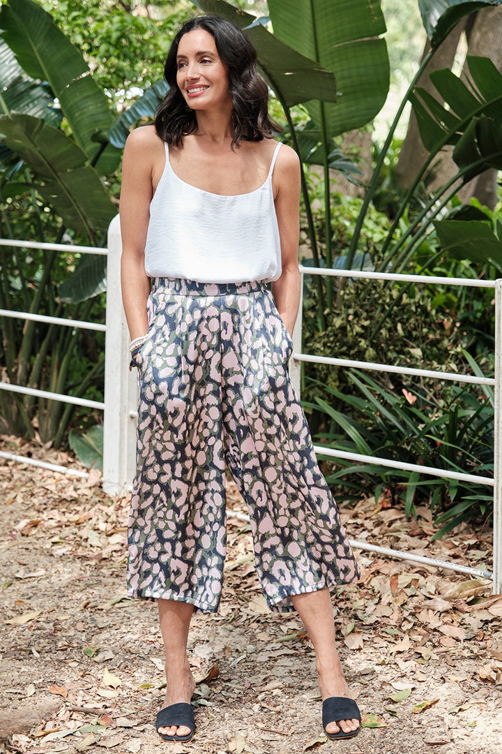 Amarah Animal Print Pants Pants