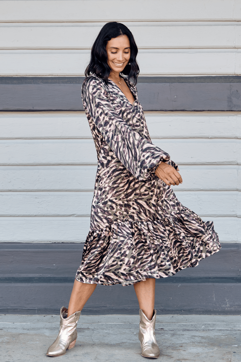 Animal print dresses best sale online