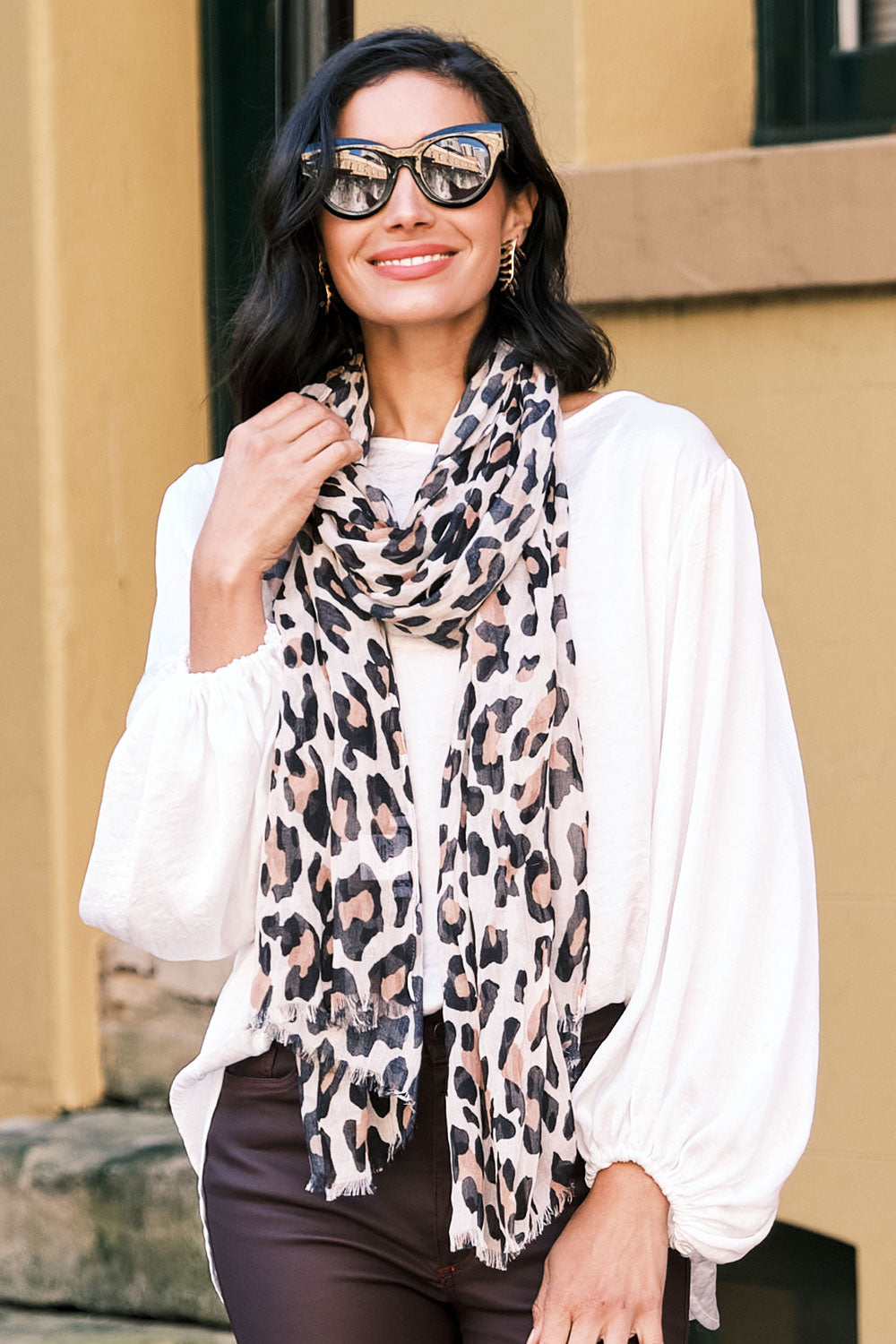 Bp leopard hot sale scarf