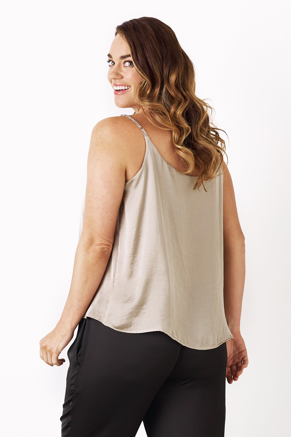 Ana Camisole Top Almond Tops