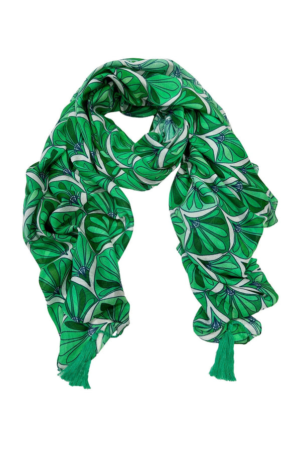 Hestia Sarong Emerald Scarves