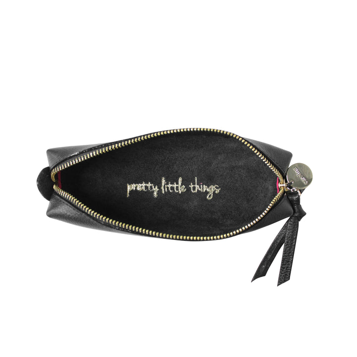 Pretty Little Thing Case Black Leather