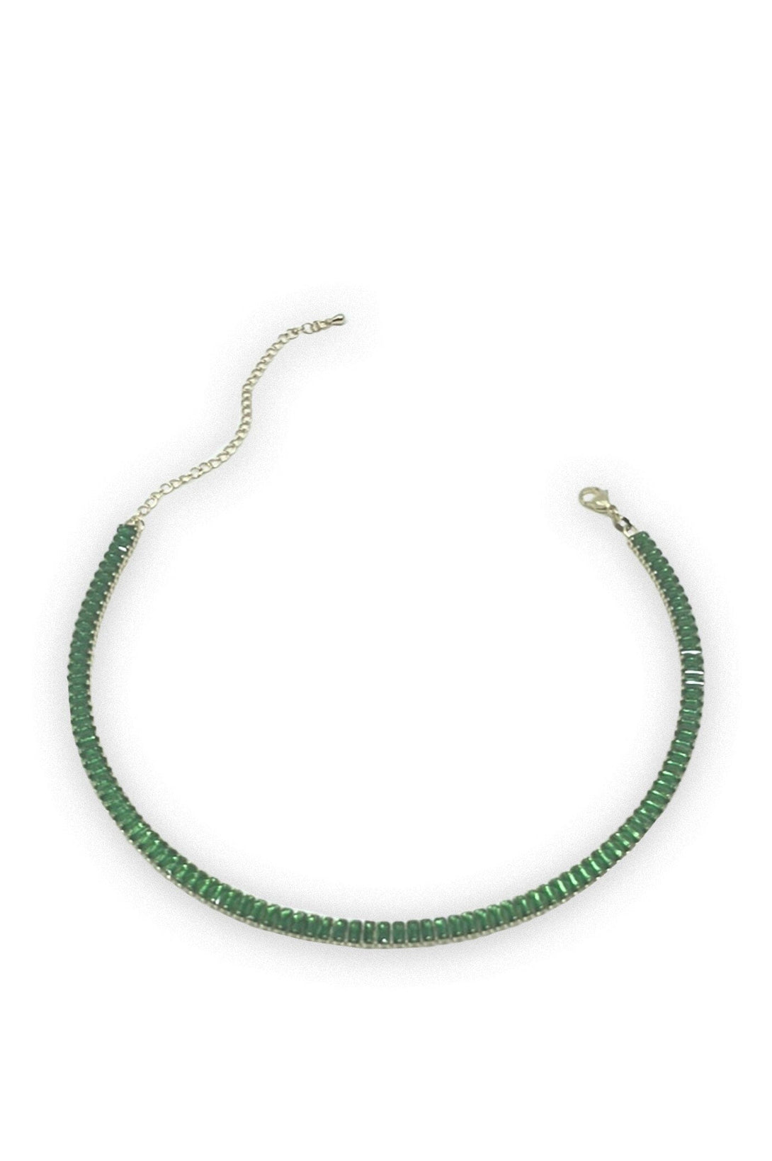 Josephine Choker Emerald Necklace