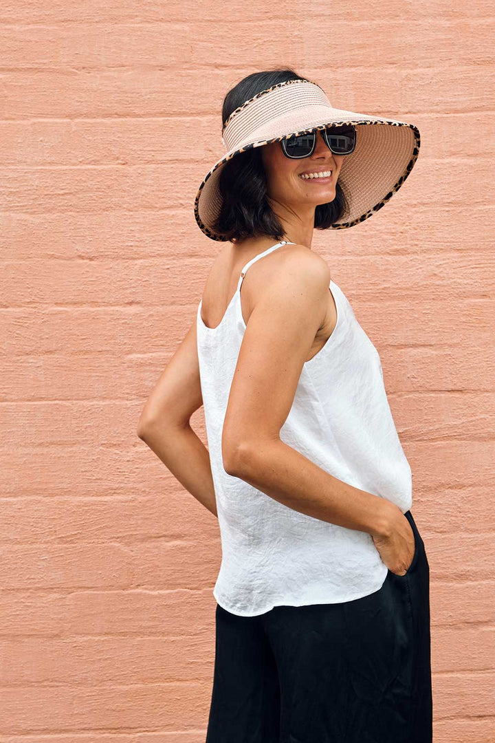 Norma Sun Visor Blush Hats