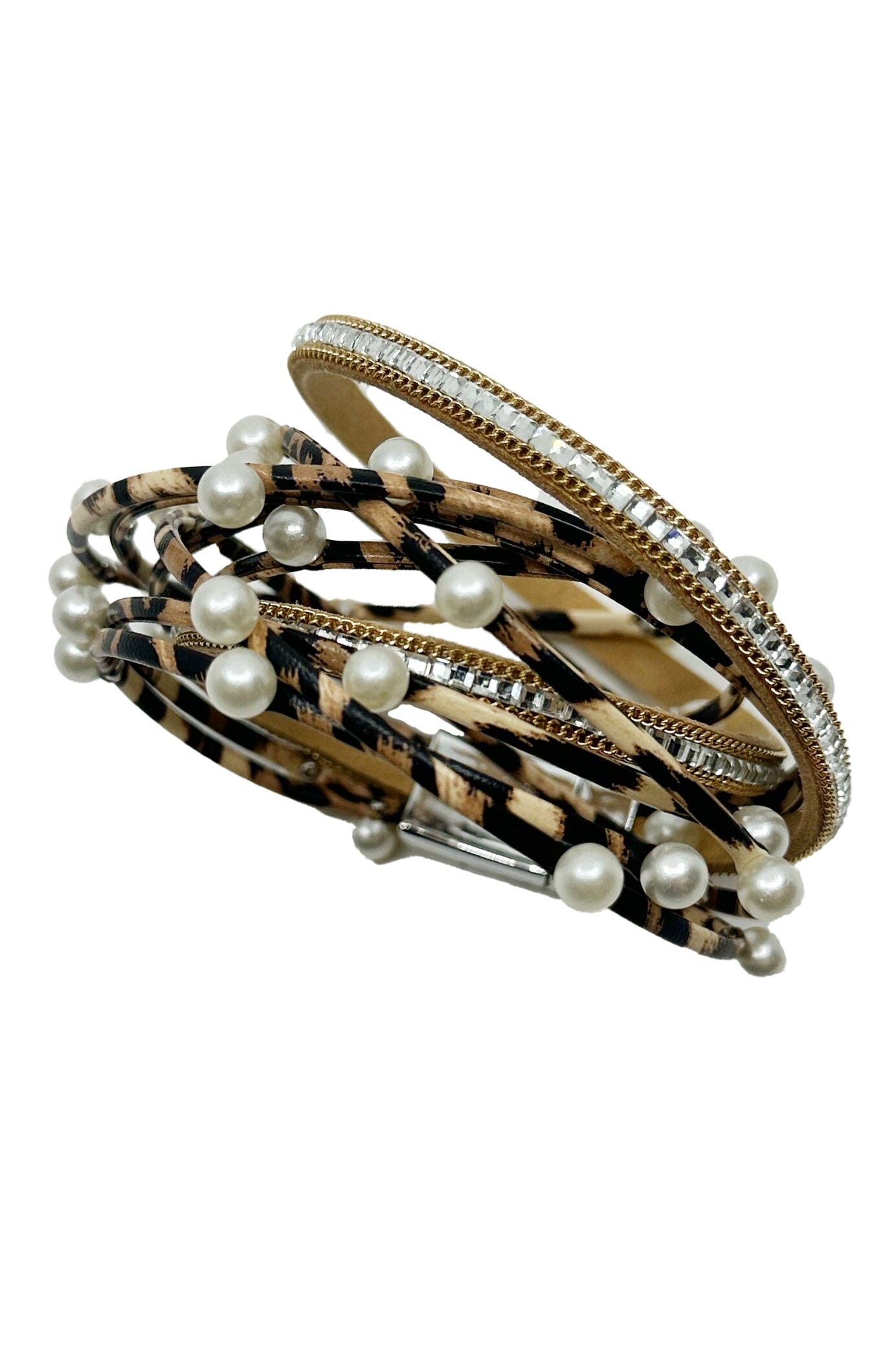 Leopard wrap store bracelet