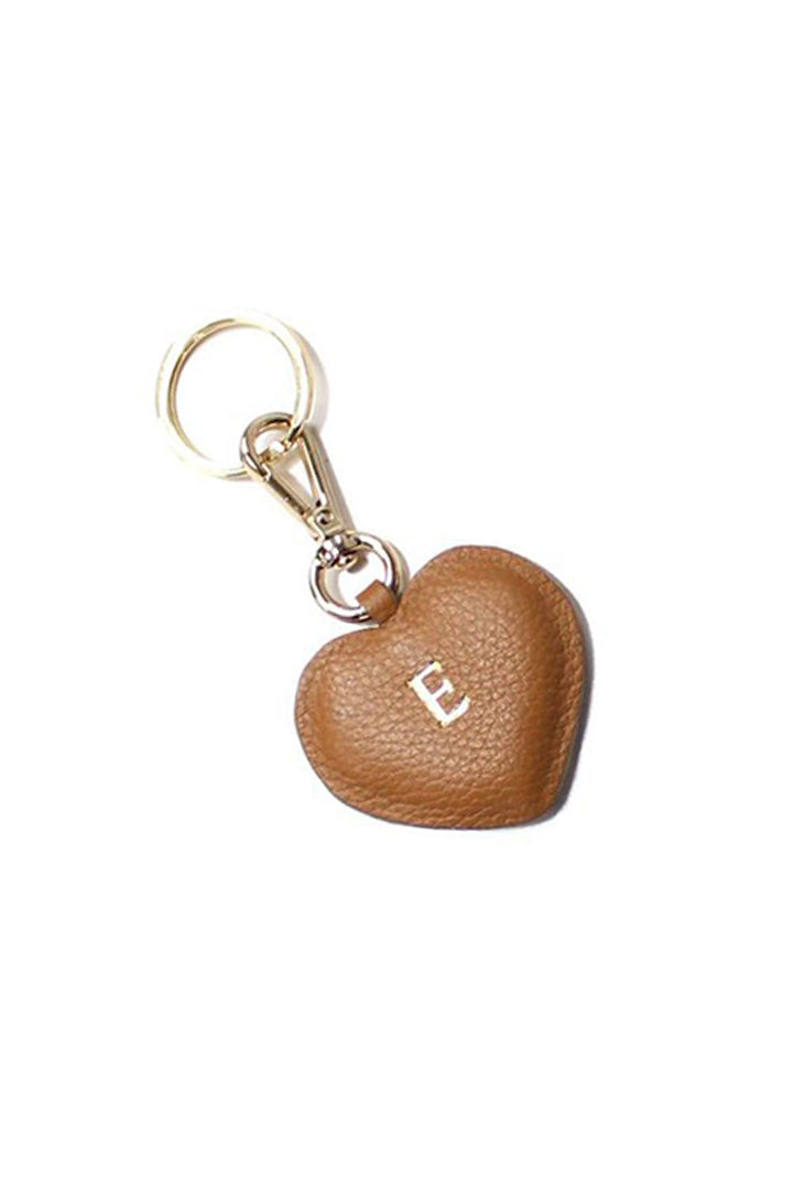 Leather Keyring Tan