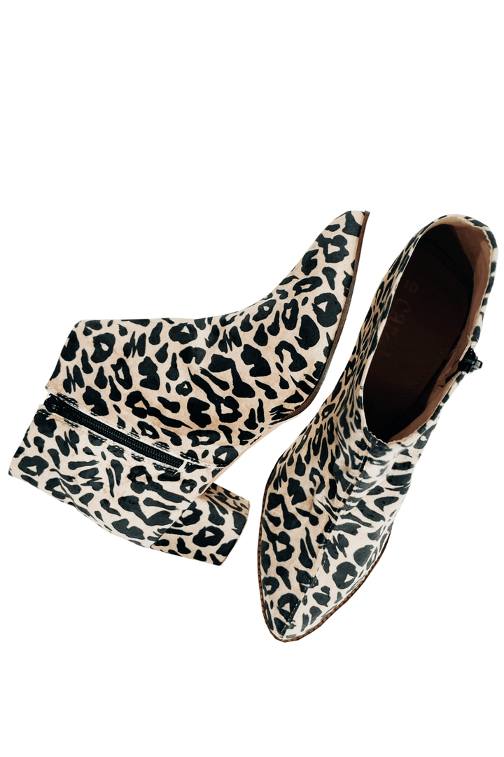 Malaya Boots Leopard Print Shoes